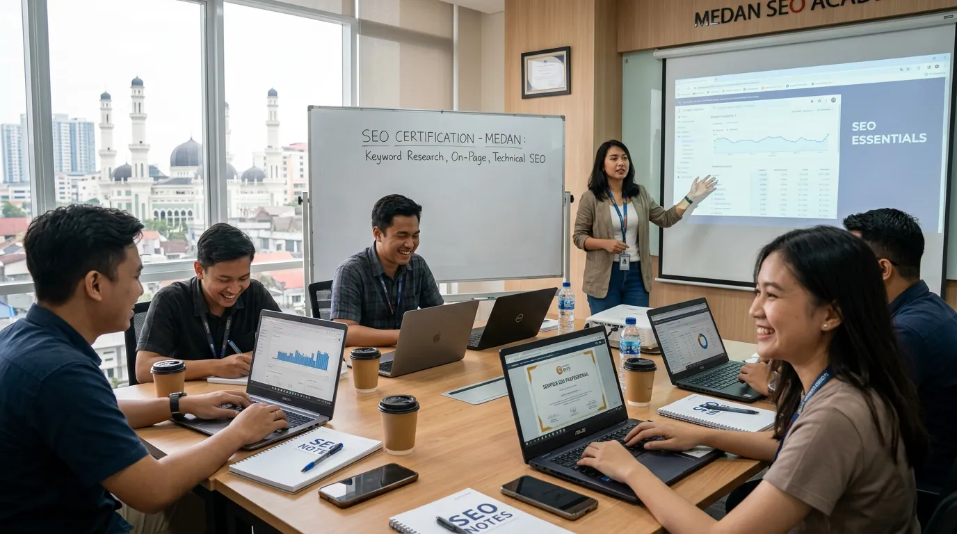 5 Alasan Mengapa Kamu Butuh Kelas SEO Bersertifikat di Medan Sekarang